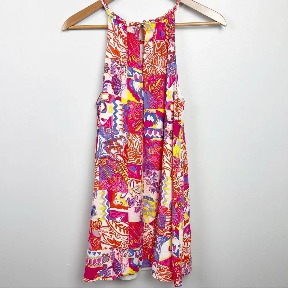 Emily Wonder Patchwork Mini Dress